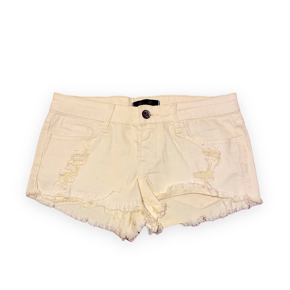 Woman’s stretchy Jean Shorts